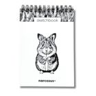 Narcissus, szkicownik na spirali, A6, 60 kartek, Chomik, 1 szt.