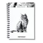 Narcissus, szkicownik na spirali, B5, 60 kartek, Kot, 1 szt.