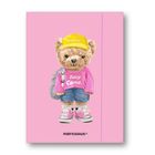 Narcissus, Teddies, teczka z gumką A4, Miś Urszula