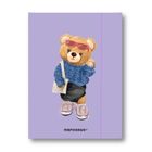 Narcissus, Teddies, teczka z gumką A4, Misia