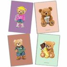 Narcissus, zeszyt, A4, 60 kartek, kratka, Teddies, 1 szt.