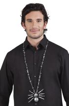 Naszyjnik z pająkiem, tarrantula, rozmiar XL