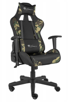 Natec, fotel gamingowy, Genesis Nitro 560 Camo NFG-1532, czarno-zielony