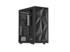 Natec, Genesis Diaxid 605F Midi Tower, obudowa komputerowa, USB-C, czarna