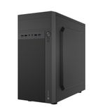 Natec, Helix, obudowa komputerowa, USB-C MATX Mini Tower, czarna