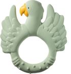 Natruba, Papuga, gryzak kauczukowy, jasnozielony