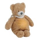 Nattou, Miś, lampka nocna pluszowa 4w1 z czujnikiem płaczu, Sleepy Bear, jasny brąz, 0m+