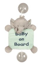 Nattou, Zawieszka z przyssawkami do samochodu Baby on board, Słonik Jack