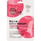 Natura Siberica, Lab Biome Detox Therapy, oczyszczająco-wygładzająca maska w płachcie, 25g
