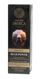 Natura Siberica Men, Bear Power, krem do twarzy, przeciwzmarszczkowy, 50 ml