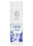 Natura Siberica, Rose Du Ienissei Illuminating Face Tonic, rozświetlający tonik do twarzy, Hydrolat z róż Rose De Grasse & Jałowiec, 200 ml