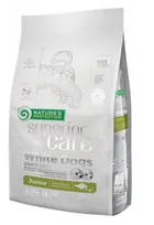 Nature's Protection, White Dogs, Grain Free, Junior, małe rasy, białoryba, karma sucha dla psów, 1.5 kg