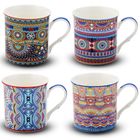 Nava, kubek porcelanowy, 4 x 330 ml