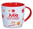 Nekupto, Julia, imienny kubek ceramiczny, 330 ml