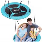 Neo-Sport, huśtawka okrągła, bocianie gniazdo, turkusowe, 95 cm