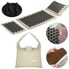 Neo-Sport, mata z kolcami do akupresury, szaro-czarna