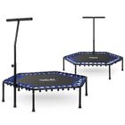 Neo-Sport, trampolina fitness z uchwytem, NS-102, niebieska