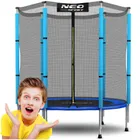 Neo-Sport, trampolina ogrodowa dla dzieci, 4,5ft/140 cm