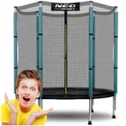 Neo-Sport, trampolina ogrodowa dla dzieci, 4,5ft/140 cm