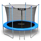 Neo-Sport, trampolina ogrodowa z siatką wewnętrzną i drabinką, 10ft/312 cm