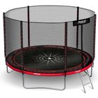 Neo-Sport, trampolina ogrodowa z siatką zewnętrzną i drabinką, 10ft/312 cm