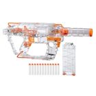 Nerf Modulus Evader, przezroczysta wyrzutnia z podświetleniem