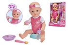 New Born Baby, głodna lalka bobas z nocnikiem, 38 cm