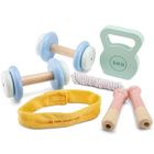 New Classic Toys, drewniany zestaw do ćwiczeń fitness