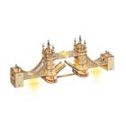 Nice Idea, Tower Bridge, puzzle drewniane LED, 3D