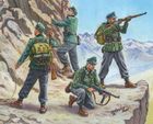Niemieccy strzelcy alpejscy, figurki, 1:72