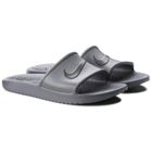 Nike, klapki męskie, szare, 832528 010, rozmiar 44