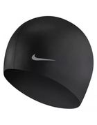 Nike, Youth, silikonowy czepek pływacki, rozmiar junior, czarny