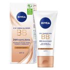 Nivea, 24h nawilżenia, krem bb 5w1 na dzień, odcień ciemny, 50 ml