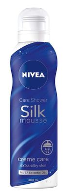 Nivea, Care Shower Silk Mousse, jedwabisty mus do mycia, Creme Care, 200 ml