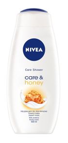 Nivea, Care Shower, żel pod prysznic, Care & Honey, 500 ml
