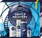 Nivea, Gentle Recovery, zestaw prezentowy męski: pianka do golenia, 200 ml + balsam po goleniu, 100 ml + antyperspirant roll-on, 50 ml + żel pod prysznic, 250 ml