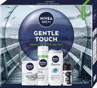 Nivea, Gentle Touch, zestaw prezentowy męski: żel pod prysznic, 250 ml + antyperspirant roll-on, 50 ml + balsam po goleniu, 100 ml + pianka do golenia, 200 ml