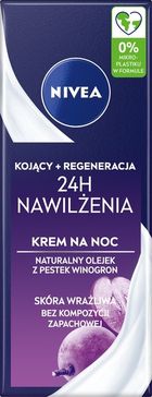 Nivea, kojący krem ​​na noc, 50 ml