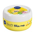Nivea Soft, Mix Me, krem nawilżający, do twarzy i ciała, I Am the Happy Exotic One, 100 ml