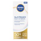 Nivea, Sun Primer Daily UV, serum 2w1 SPF50+, 30 ml