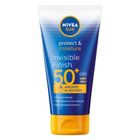Nivea, Sun Protect & Moisture, nawilżający balsam do opalania Invisible Finish SPF50+, 150 ml