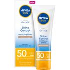 Nivea Sun Shine Control, matujący krem koloryzujący do twarzy light tinted SPF50, 50 ml