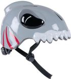 No Fear, kask rowerowy dziecięcy, regulowany, szary, 48-52 cm