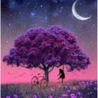 Norimpex, Diamentowa mozaika 5D, Drzewo fioletowe