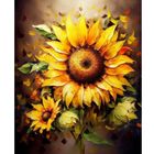 Norimpex, diamentowa mozaika, Kwiaty słoneczniki, 30-40 cm