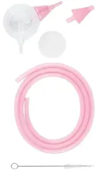 Nosiboo, akcesoria do aspiratora Pro, różowe