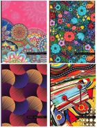 Notatnik ozdobny A5, 80K, kratka, 1 szt.