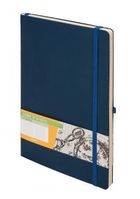 Notes Impresja B5, kratka, granat, 1 szt.