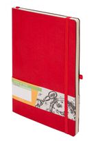 Notes Impresja B5, linia, czerwony, 1 szt.