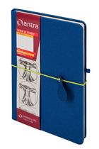 Notes Renesans A5, kratka, granatowy, 1 szt.